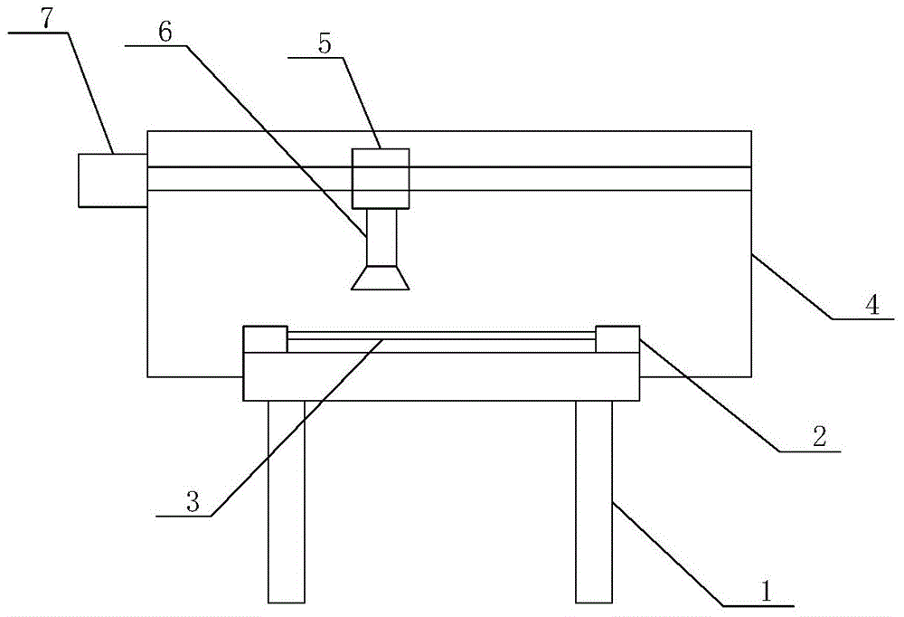 Textile fabric printing and dyeing device