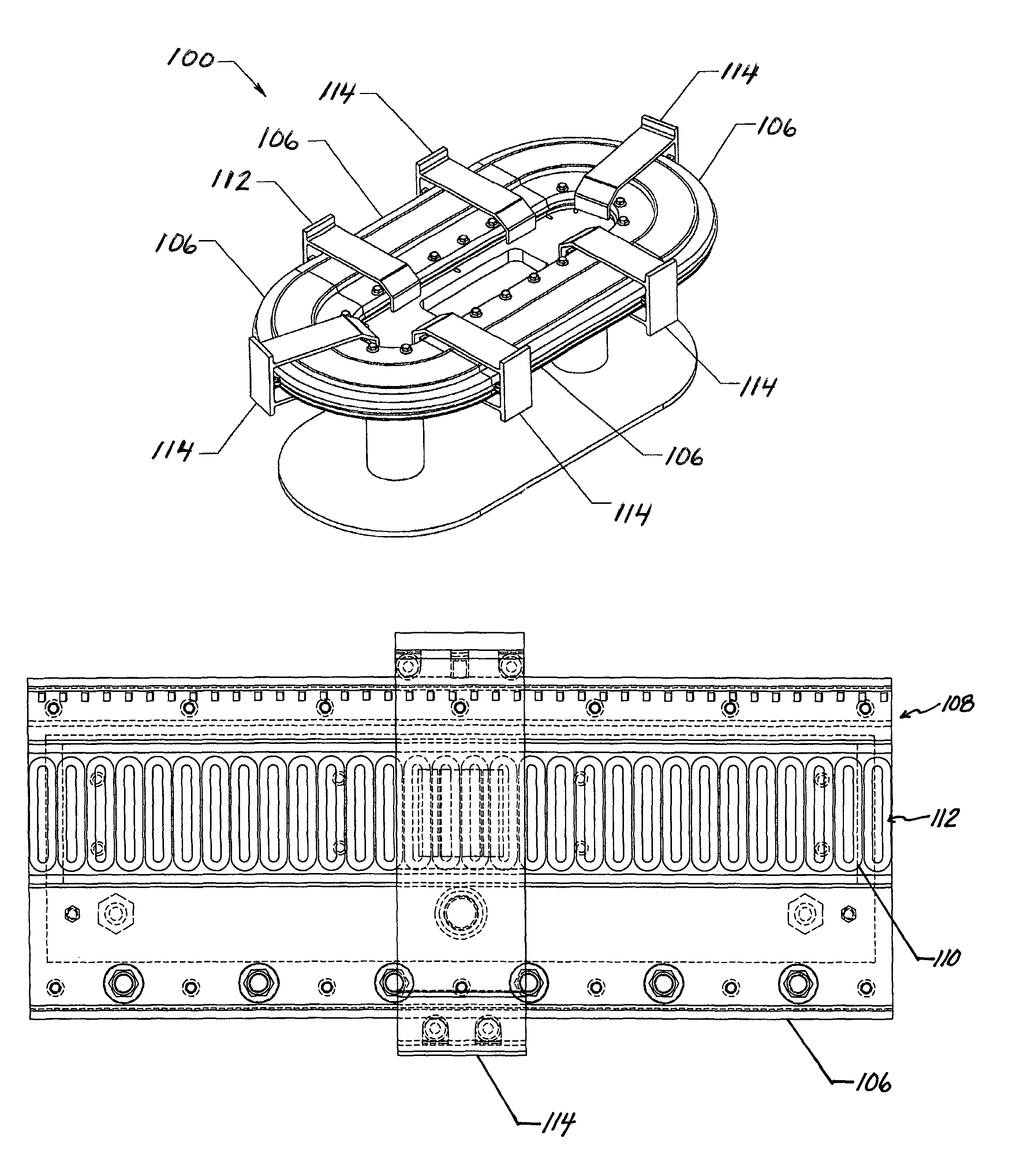 Controlled architecture for transport systems