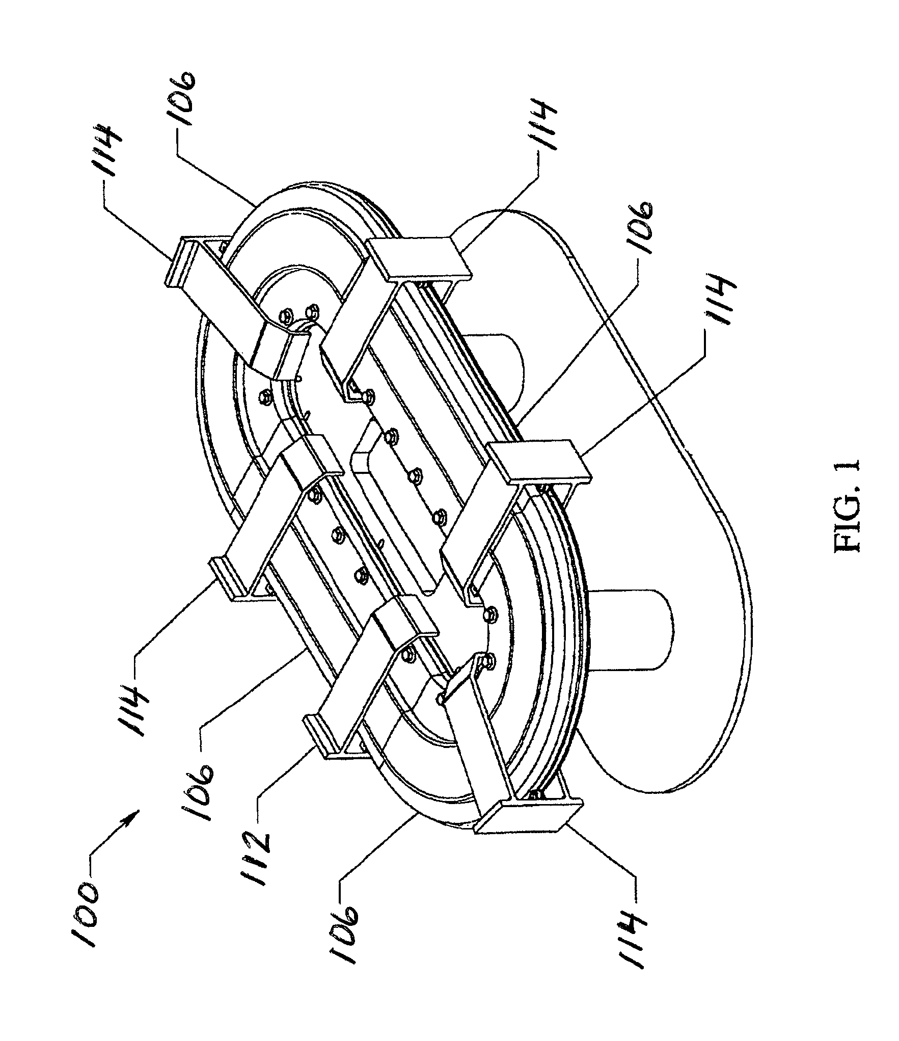 Controlled architecture for transport systems