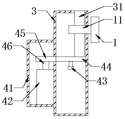 Powdery metallurgical abrasive powder feeding device