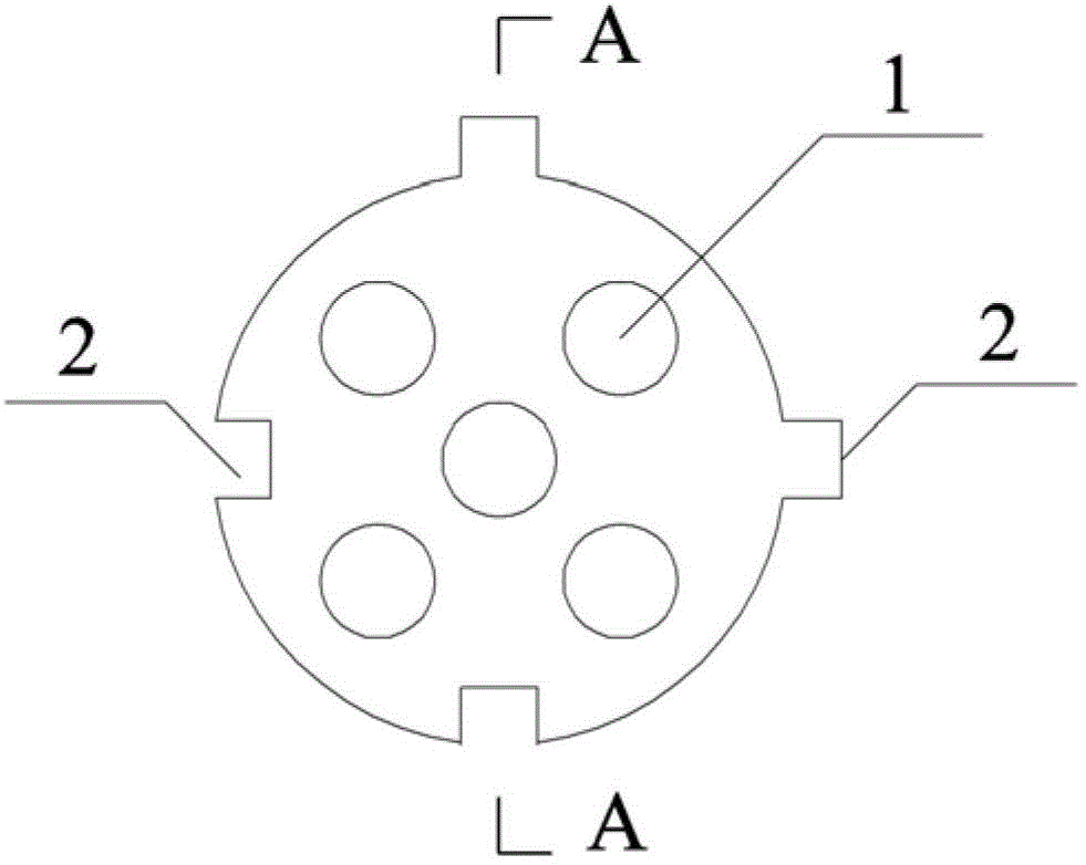 Ecological type fence plate