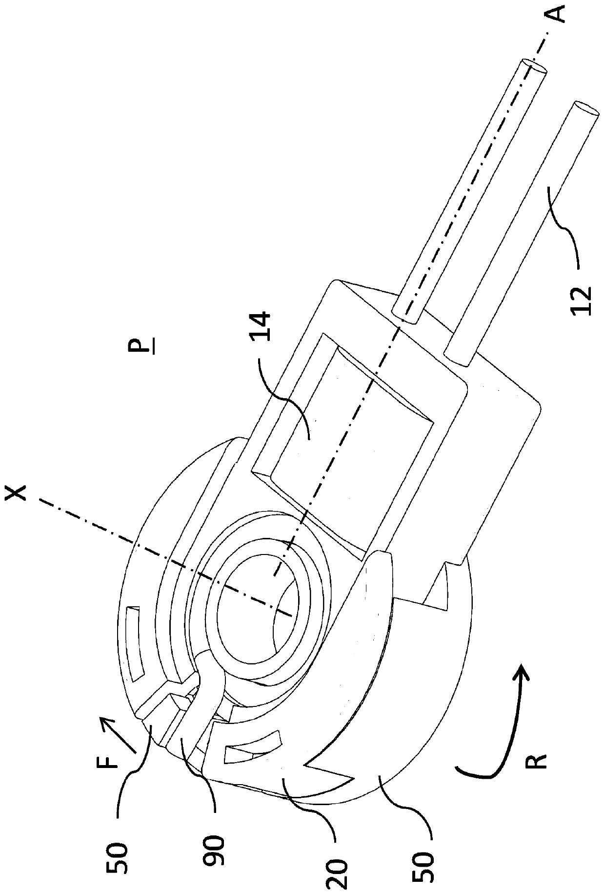 Electrical connector assembly for air bag ignition mechanism