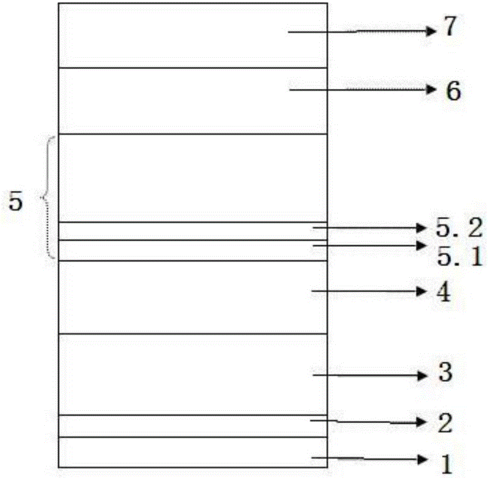 Growth method for current expansion layer and LED epitaxial structure comprising current expansion layer