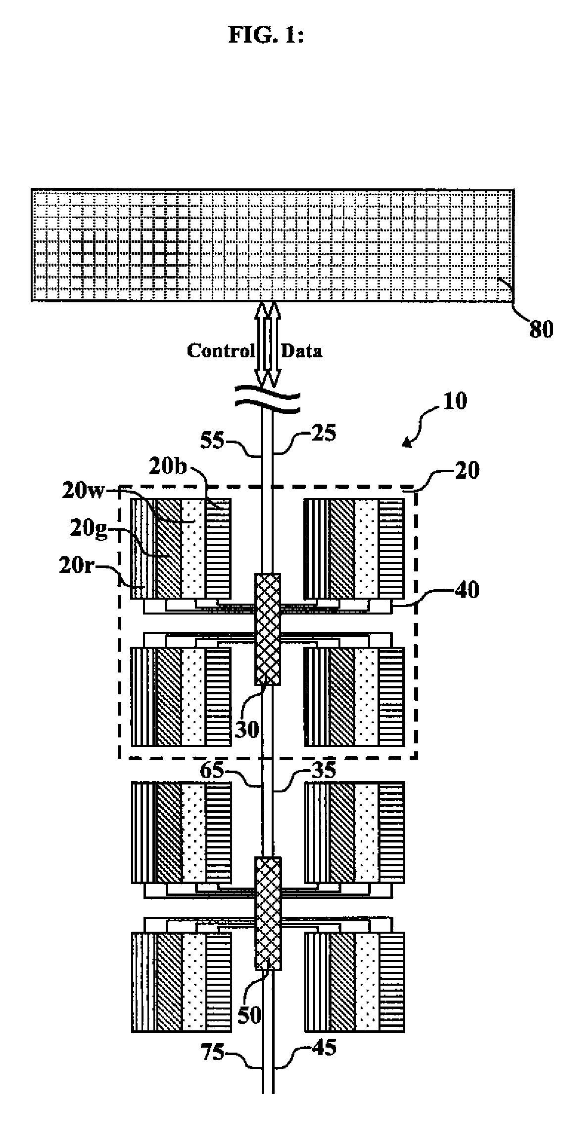 Tiled electronic display