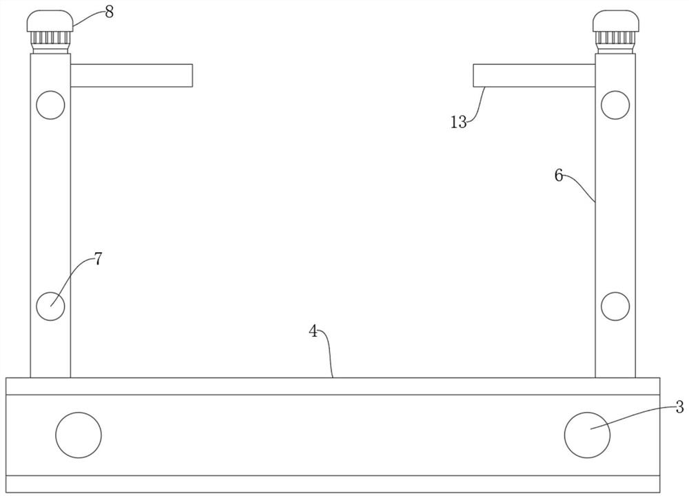 Device for municipal road structure layer construction