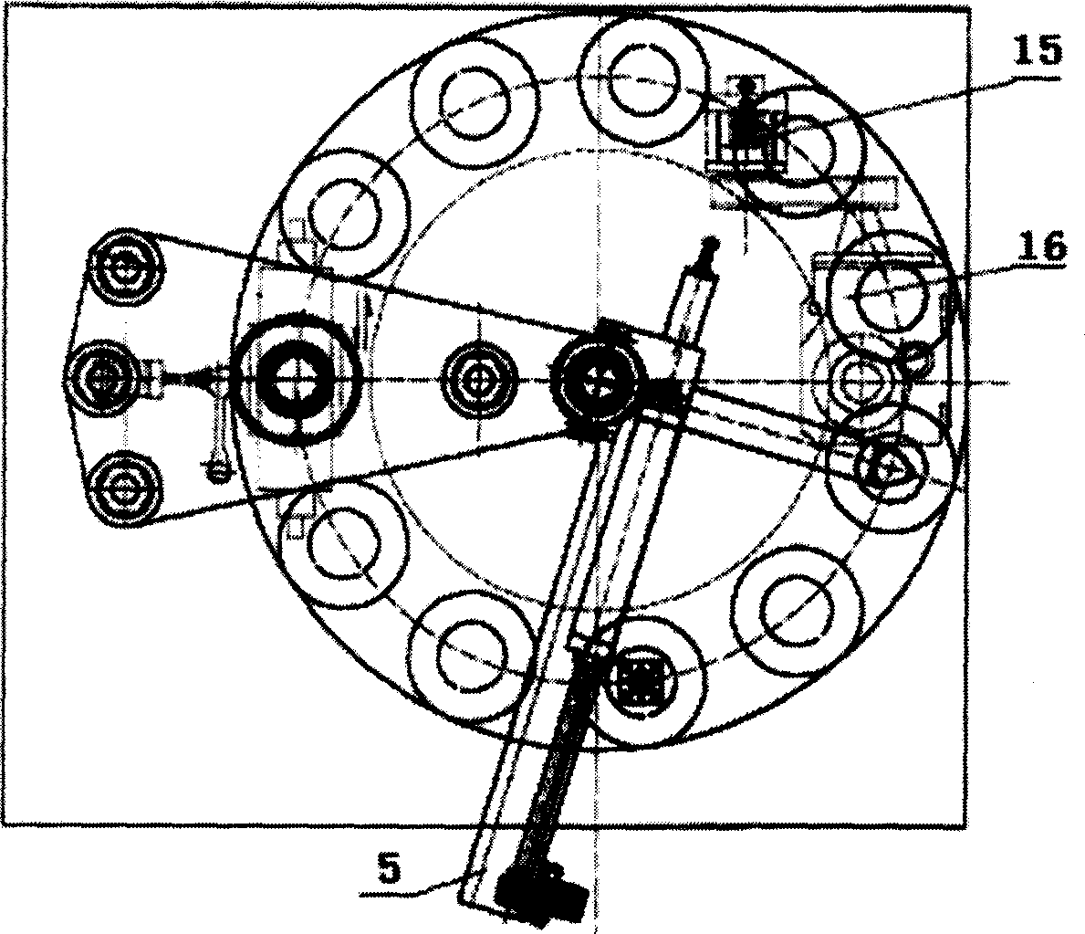 Multifunctional servo driven glass press with gears