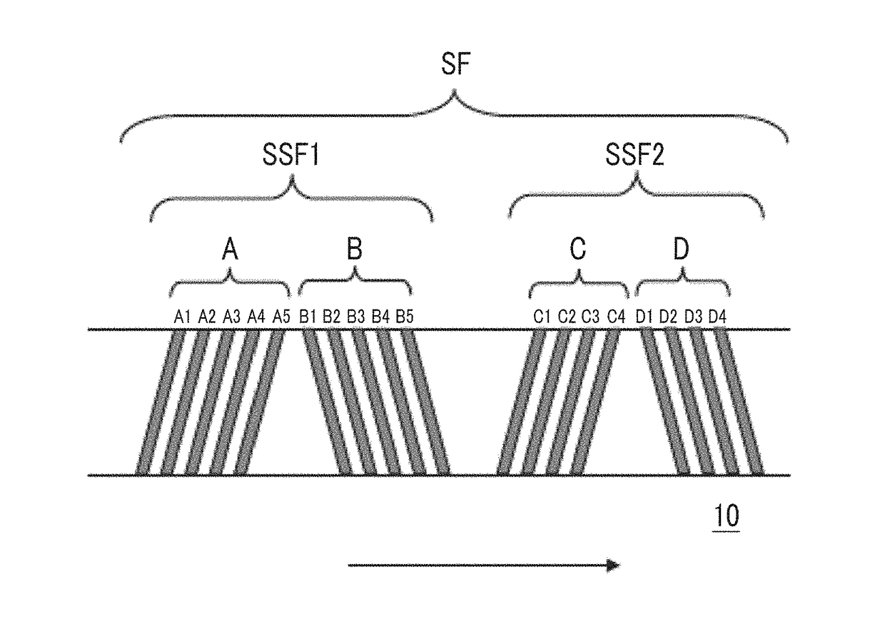 Magnetic tape device and head tracking servo method