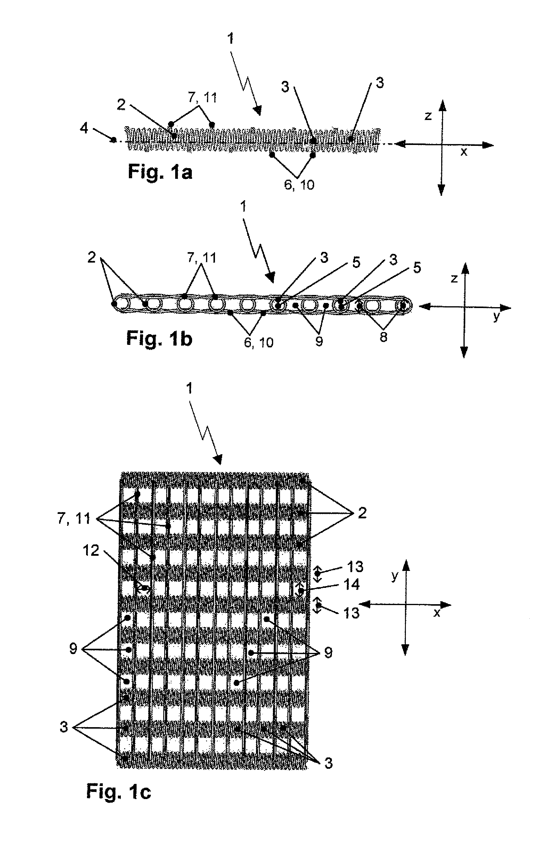 Fabric structure with cellular construction