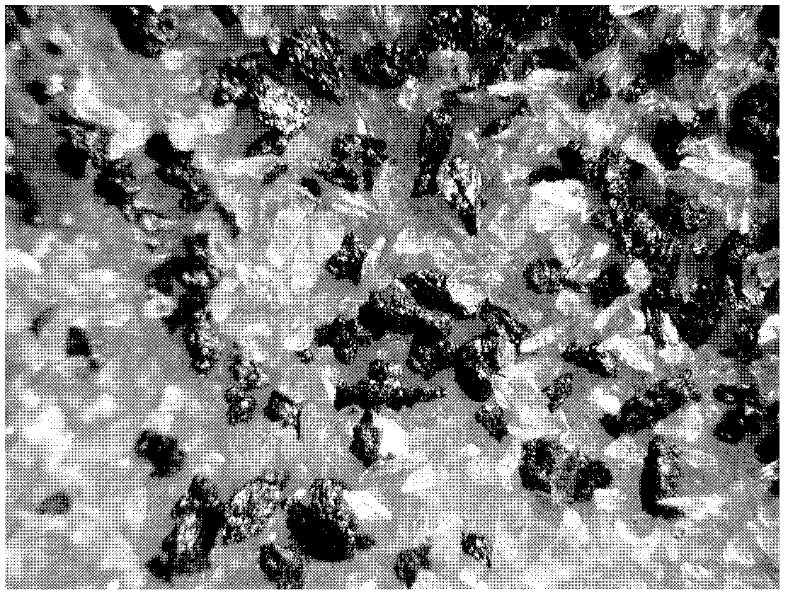 Method for rapidly detecting mixing uniformity of powdery material