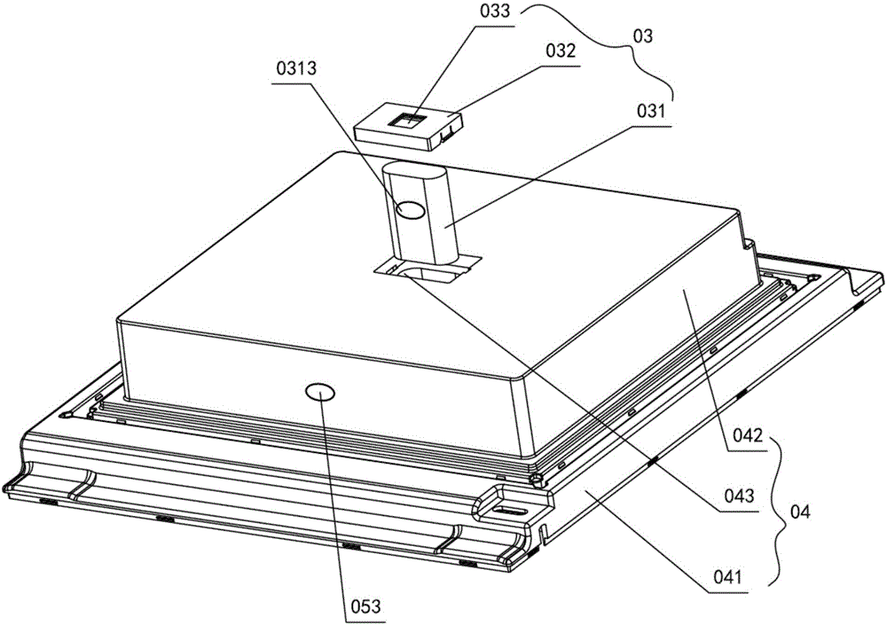 Refrigerator and food nutrient real-time detection method for refrigerator