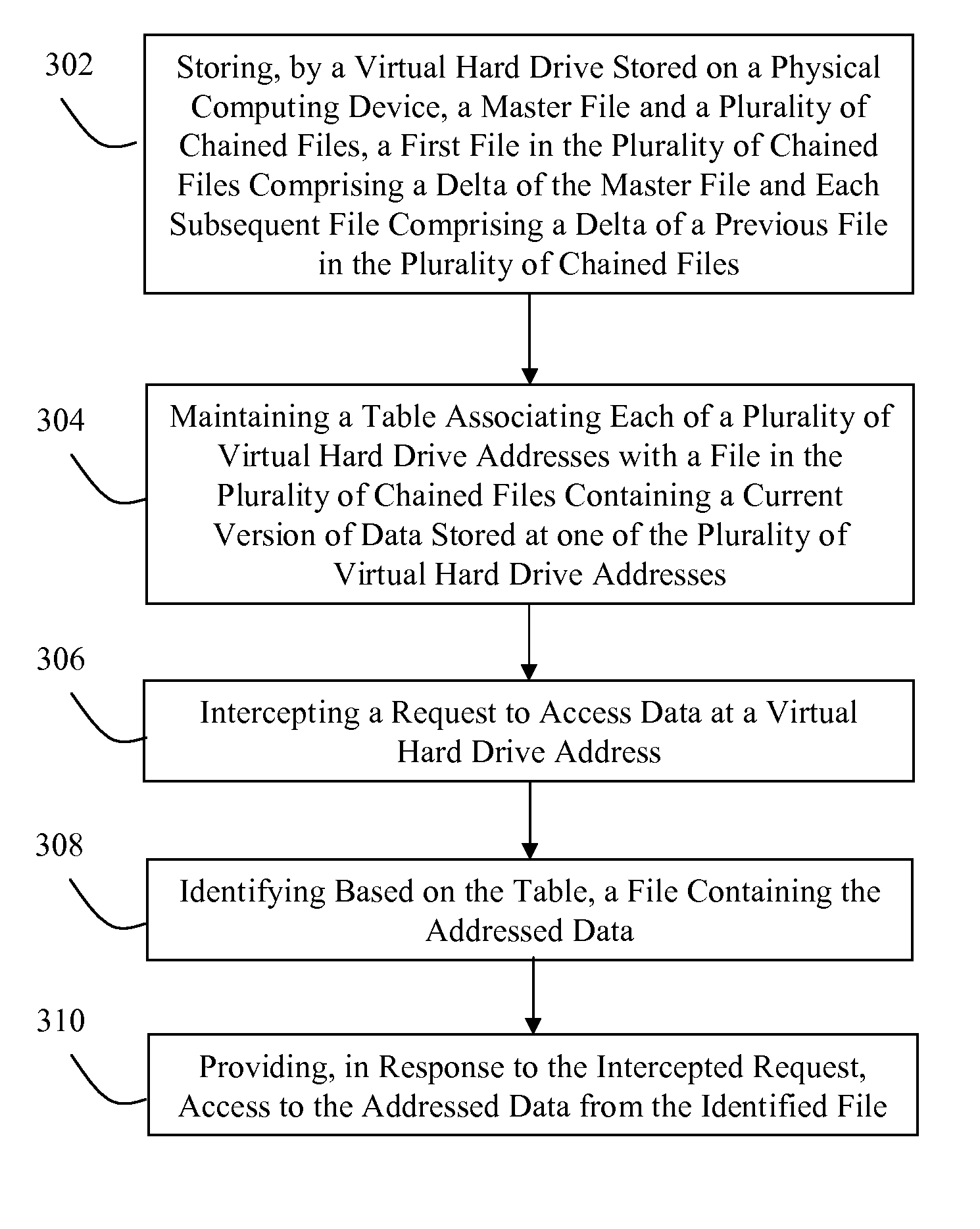 Systems and methods for optimizing a process of determining a location of data identified by a virtual hard drive address