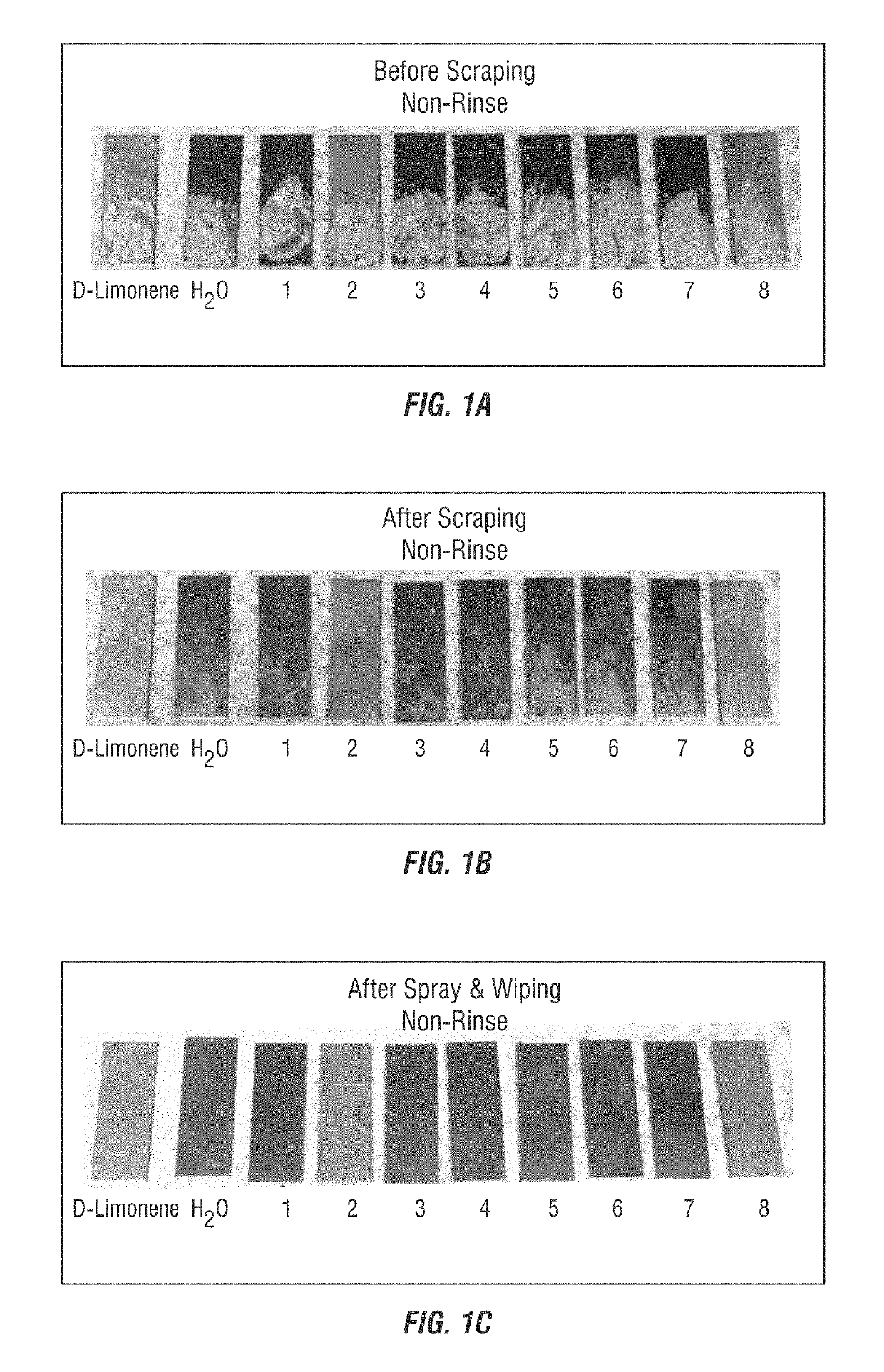 Methods and cleaning solutions for removing chewing gum and other sticky food substances