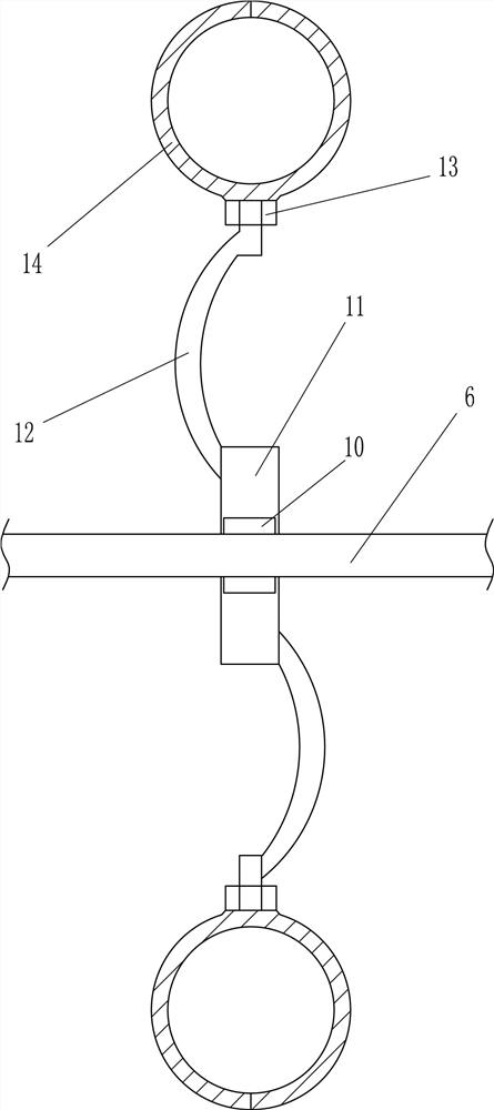 A flower stand for garden engineering