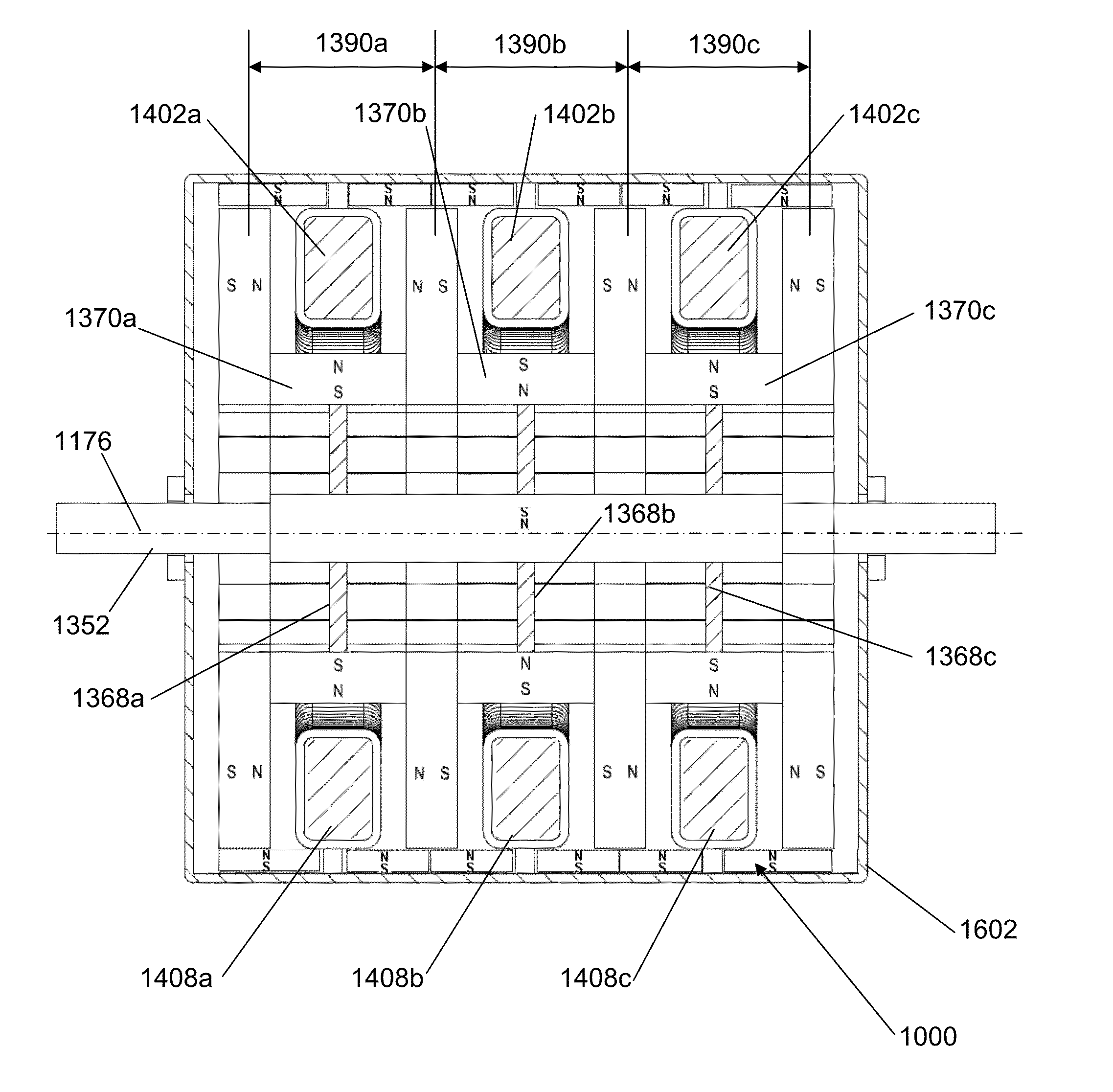 Brushless electric motor/generator