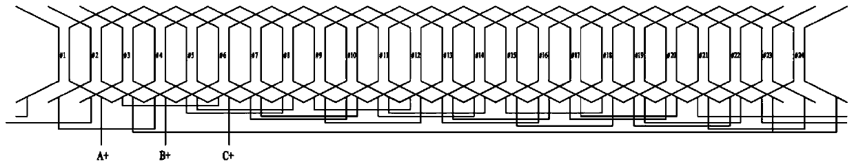 Double-winding permanent-magnet fault-tolerant motor