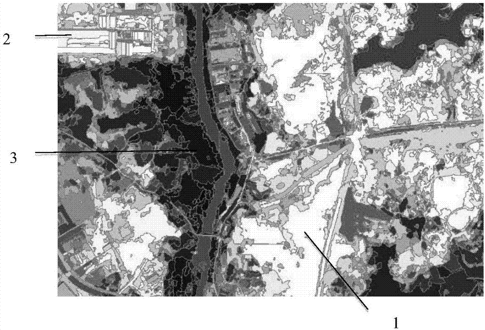 Object classification-oriented rare earth mining area remote sensing information extraction method