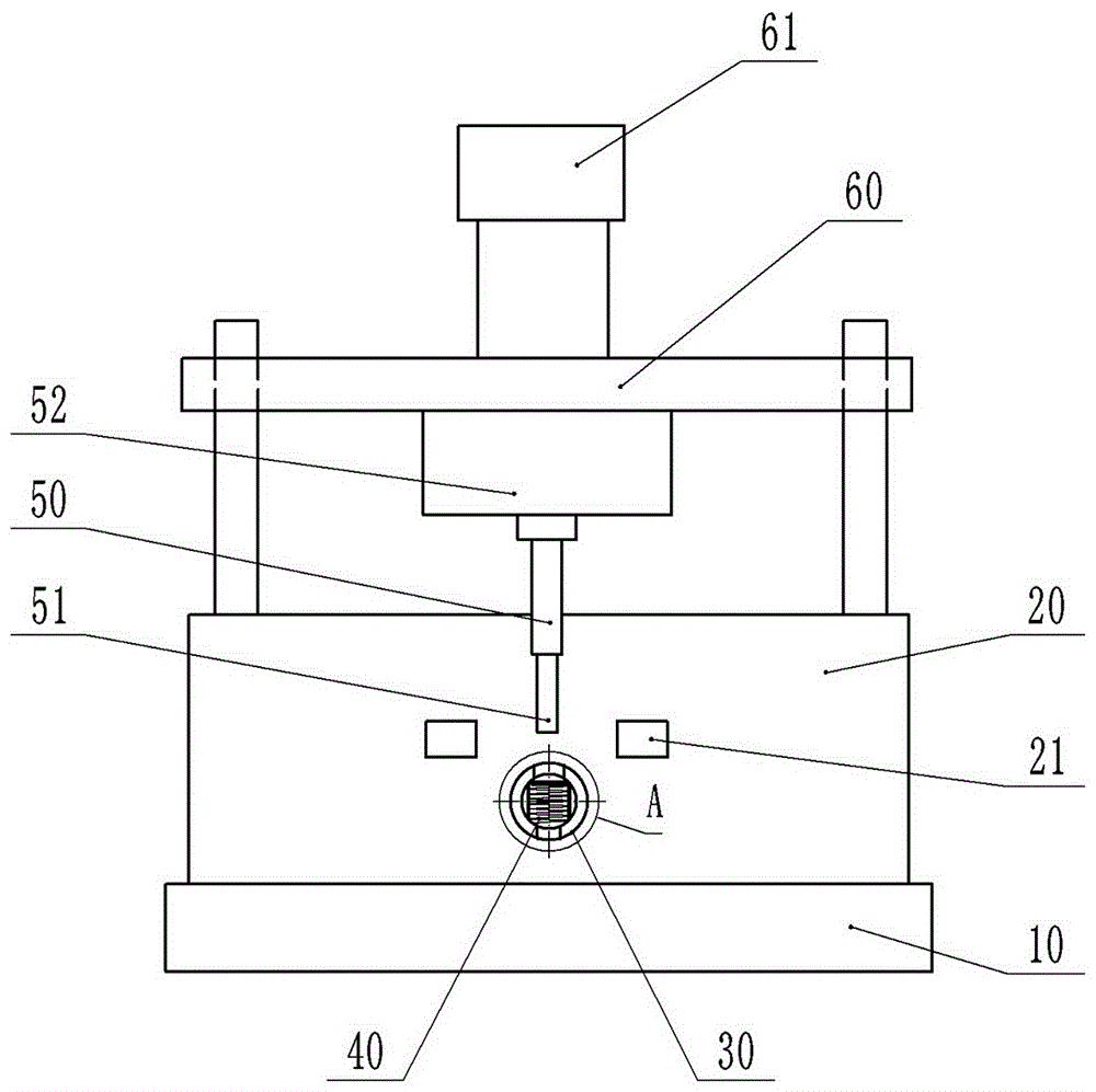 Tube piercing device