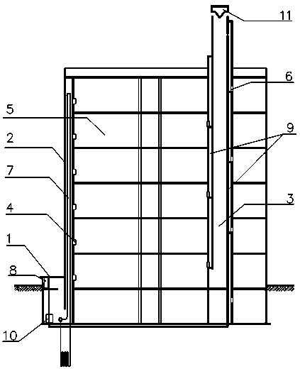 Building ventilation system with temperature adjusting function