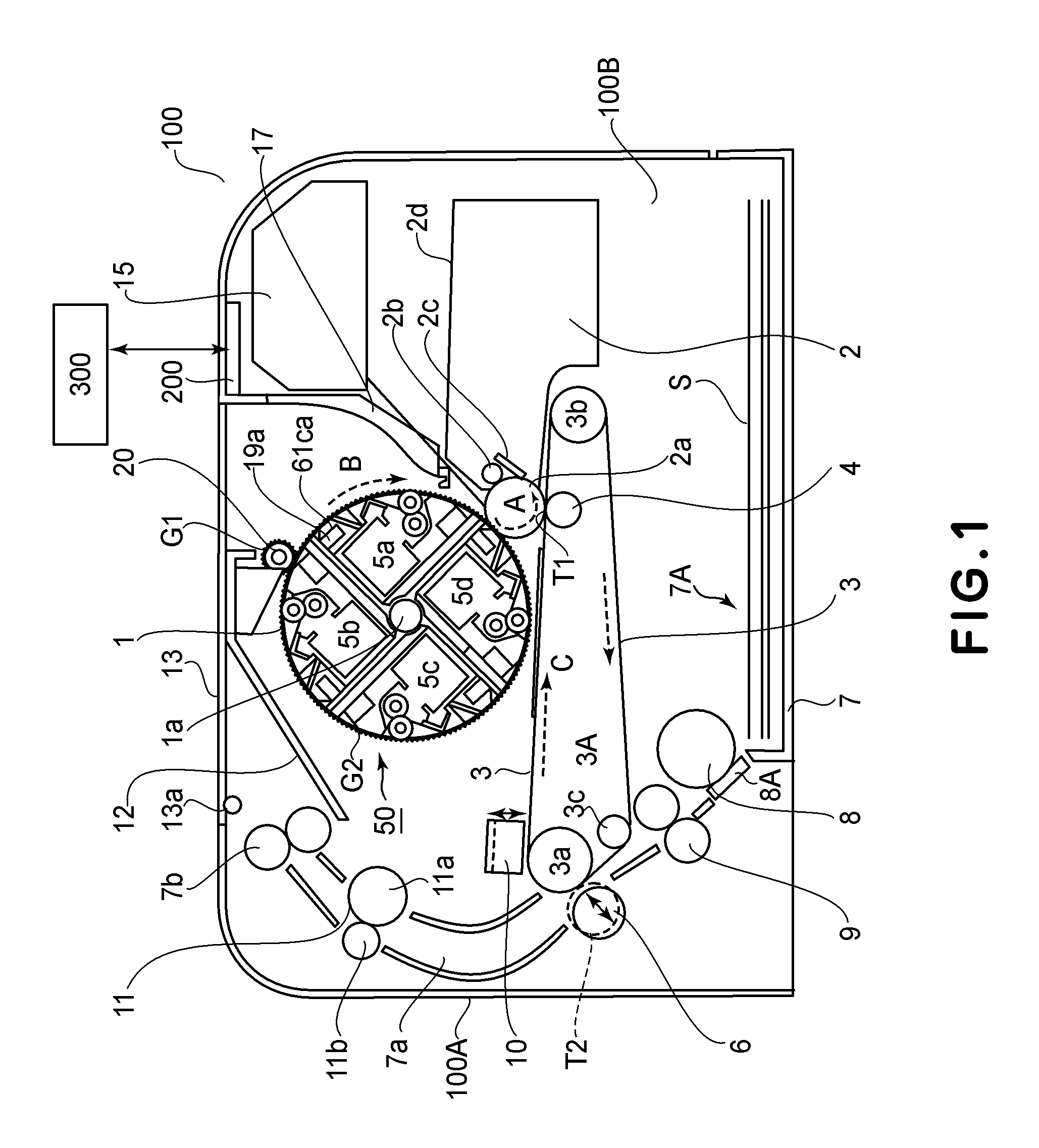 Image forming apparatus with developing cartridge having engaging portion