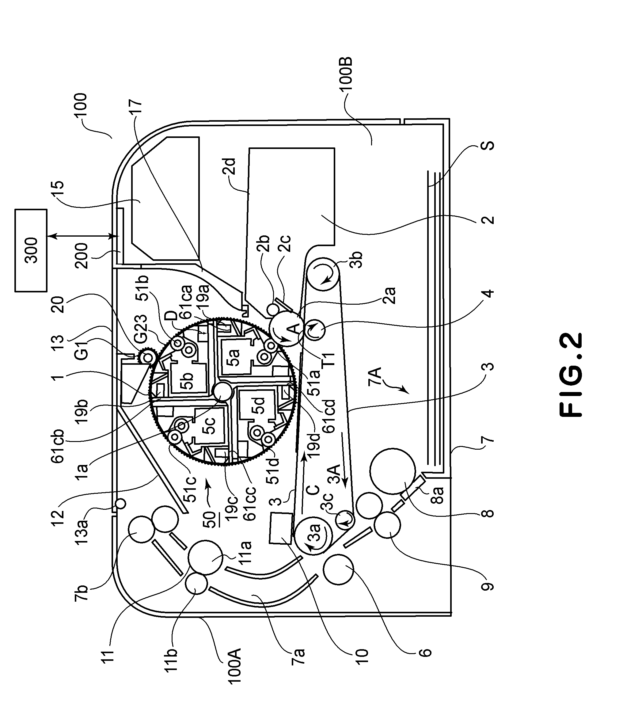 Image forming apparatus with developing cartridge having engaging portion