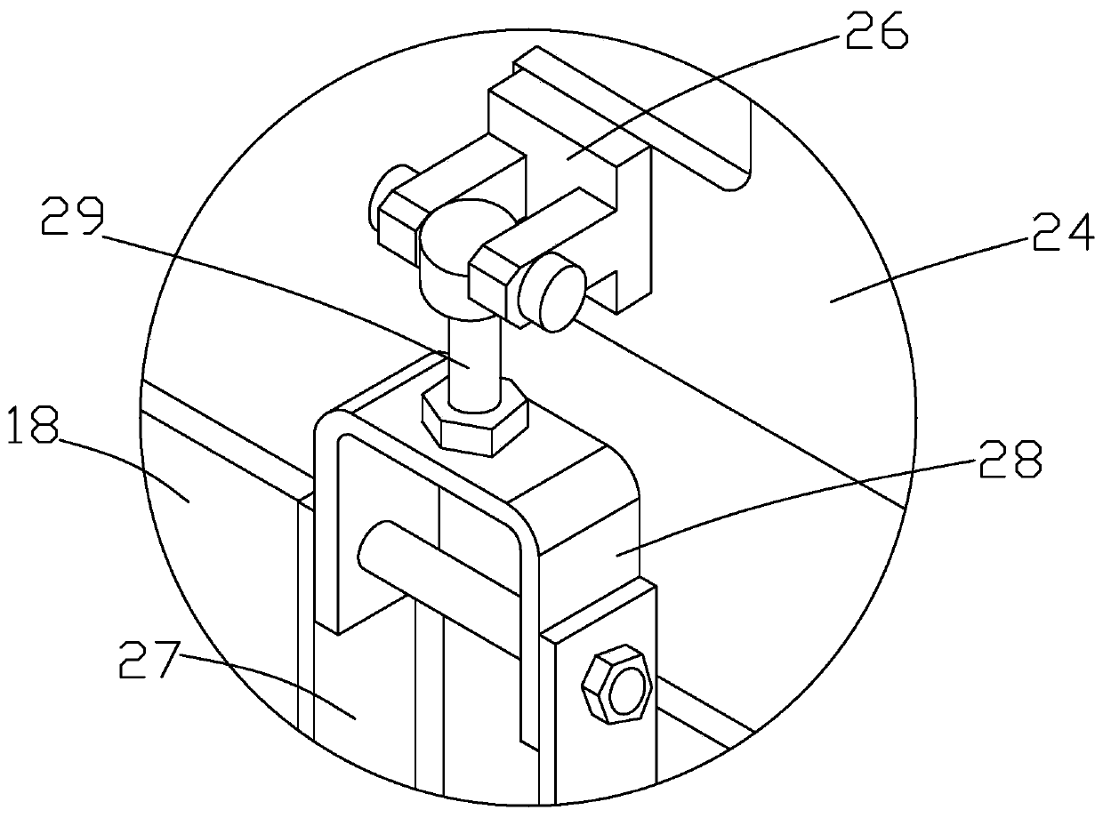 Feeding device of numerical control machine tool and mounting method thereof