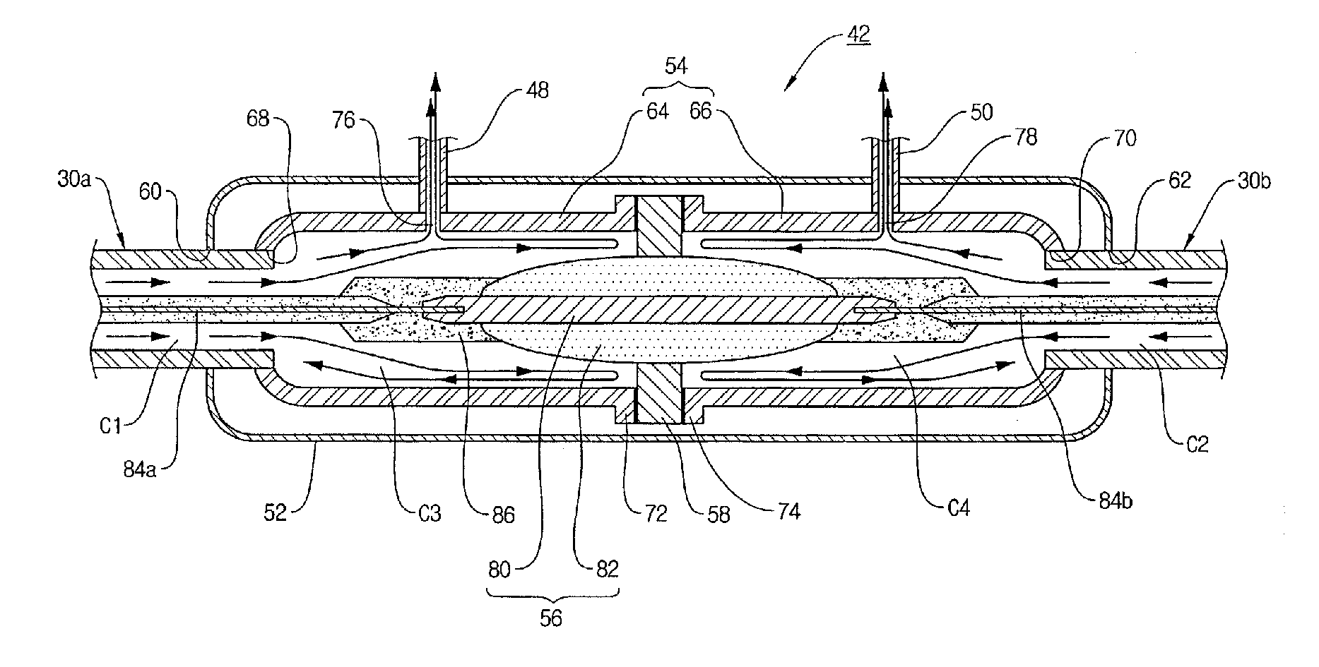 Stop joint for a superconducting cable