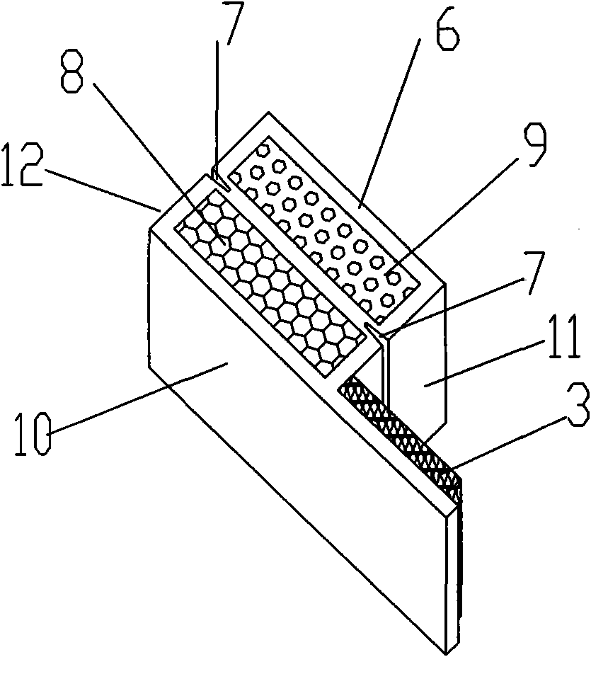 Novel corner constructional column with building block-concrete structure