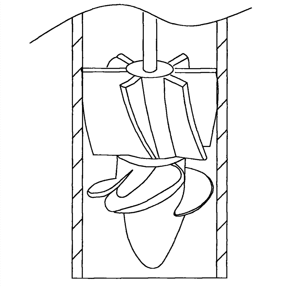 Matched improved structure for impeller and guide vane body bodies of axial flow pump