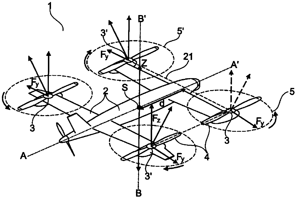 Flying equipment capable of vertical take-off