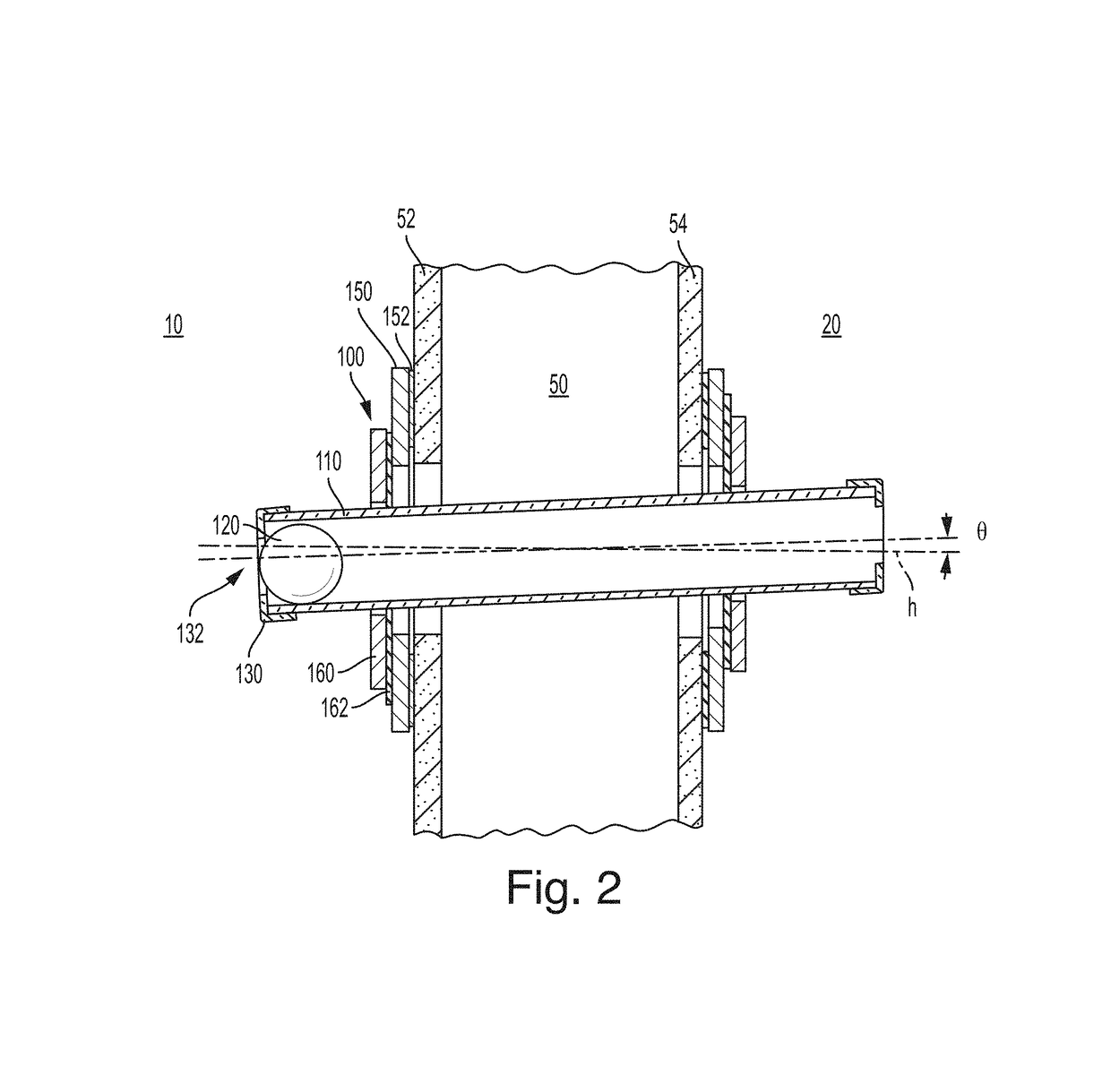 Directional differential pressure detector