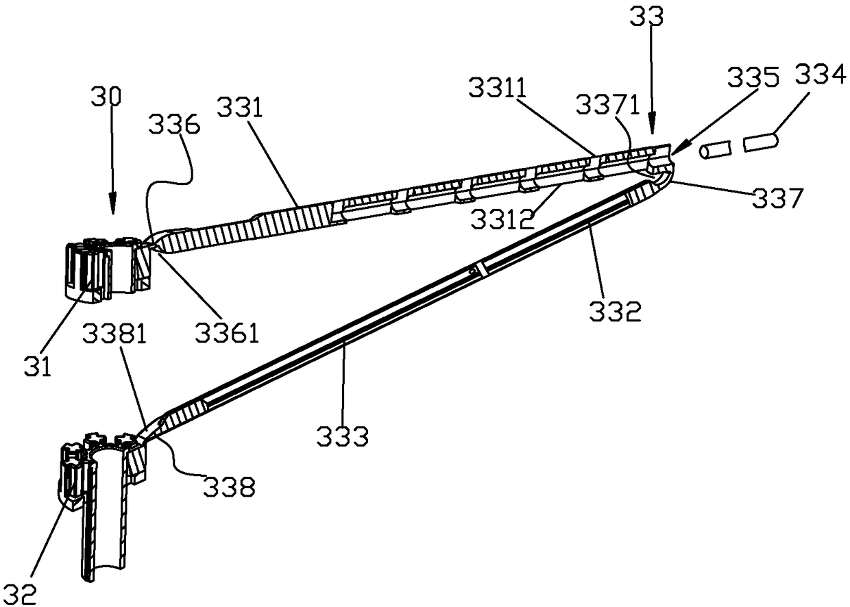 Umbrella skeleton mechanism, umbrella stand rod and manufacturing method thereof