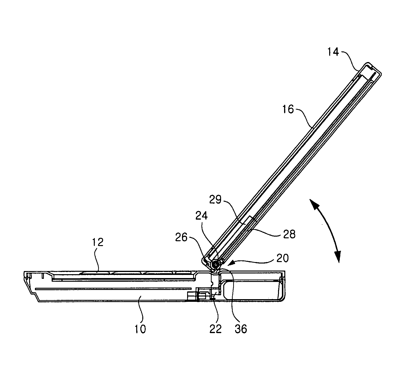 Hinge assembly and mobile device having the same