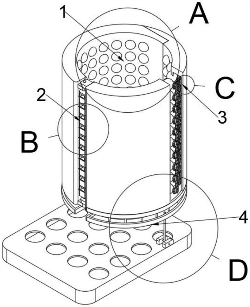 Medical wearable magnetic therapy nursing rehabilitation device