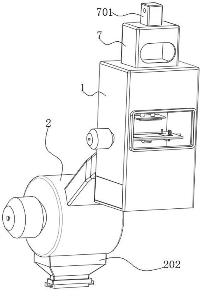 Waste mask treatment device based on environmental protection