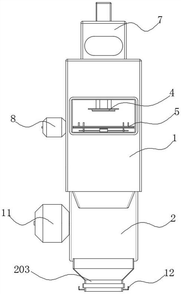 Waste mask treatment device based on environmental protection