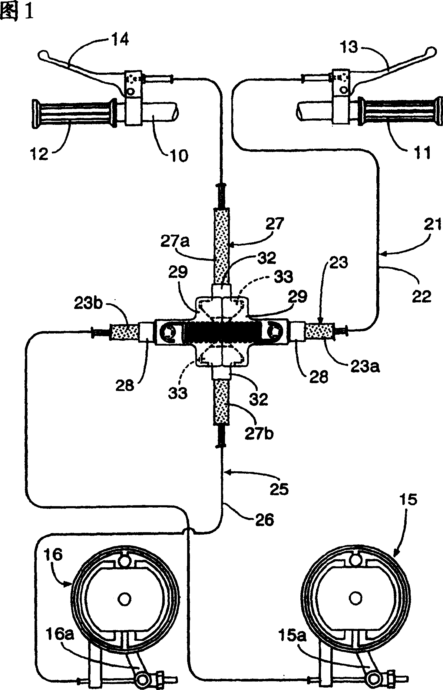 Braking device for small vehicle