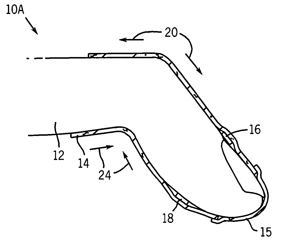 Medical sensor for reducing signal artifacts and technique for using the same