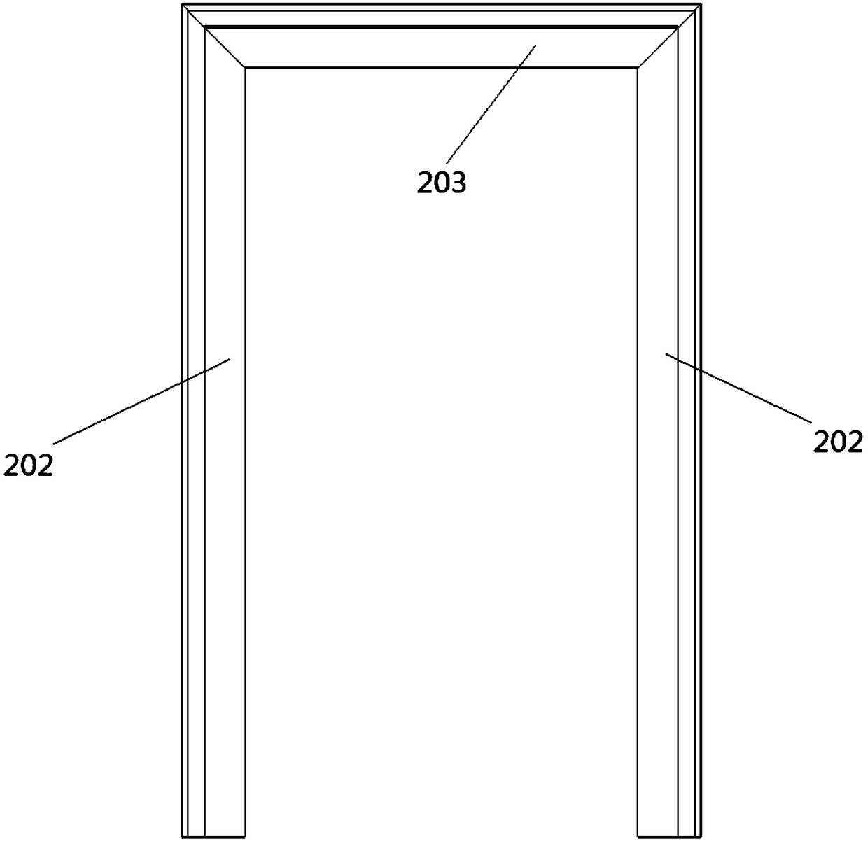 Elevator door pocket