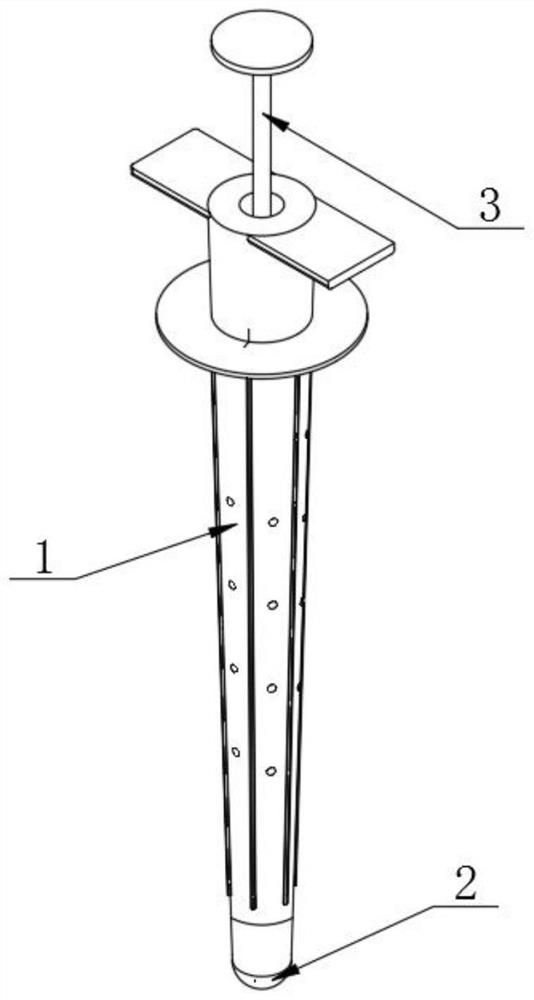 High-safety auditory meatus administration device for ear-nose-throat nursing