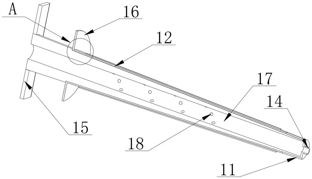 High-safety auditory meatus administration device for ear-nose-throat nursing