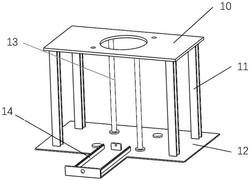 Segmented gamma scanning device for low-level radioactive waste barrels