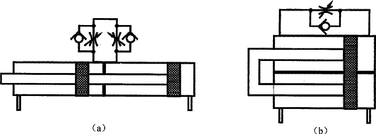 Static pressure air-float guide rail based on double-side symmetrical damp