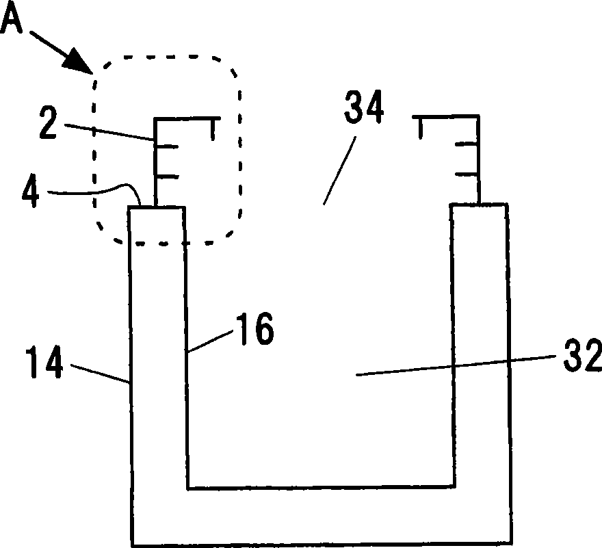 Welding structural body