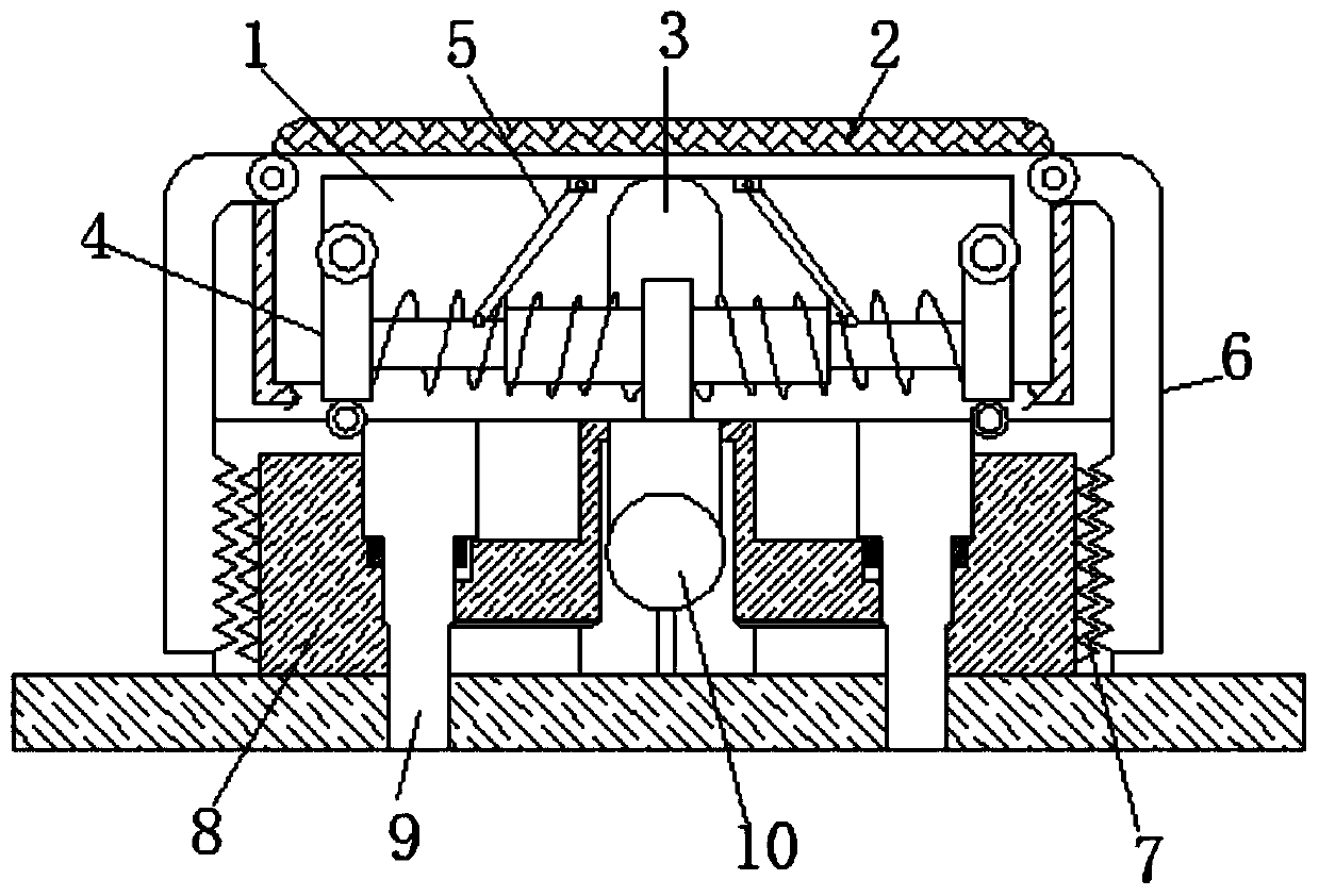 Industrial automatic and convenient fan installation device