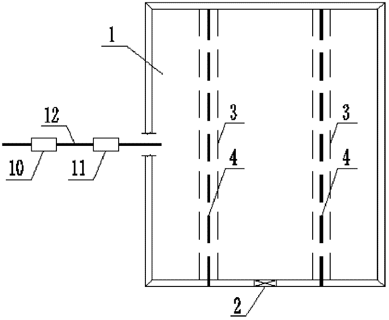 Dehydration drying method capable of improving bearing capacity of dredged sediment stock dump