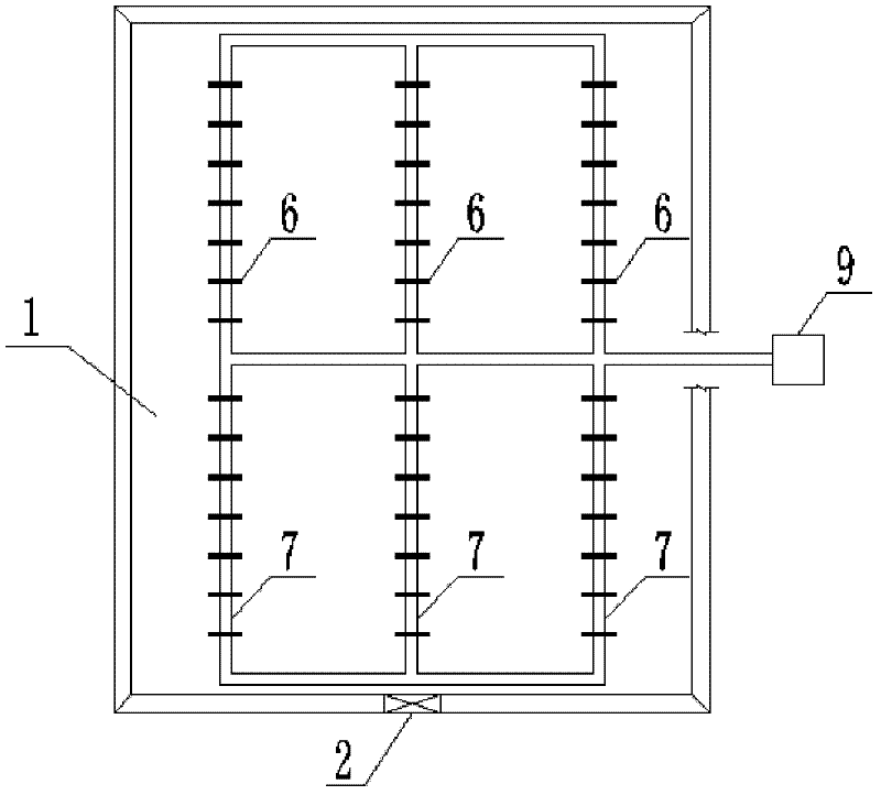 Dehydration drying method capable of improving bearing capacity of dredged sediment stock dump