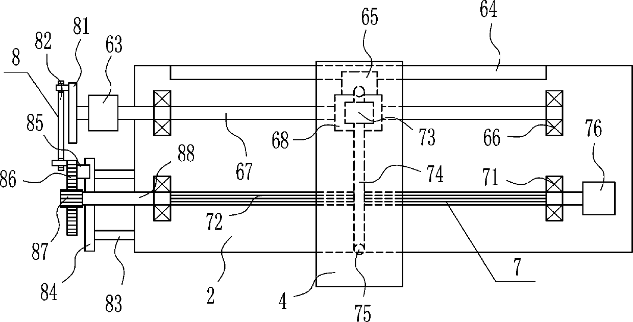 Derusting device for steel pipes used in construction