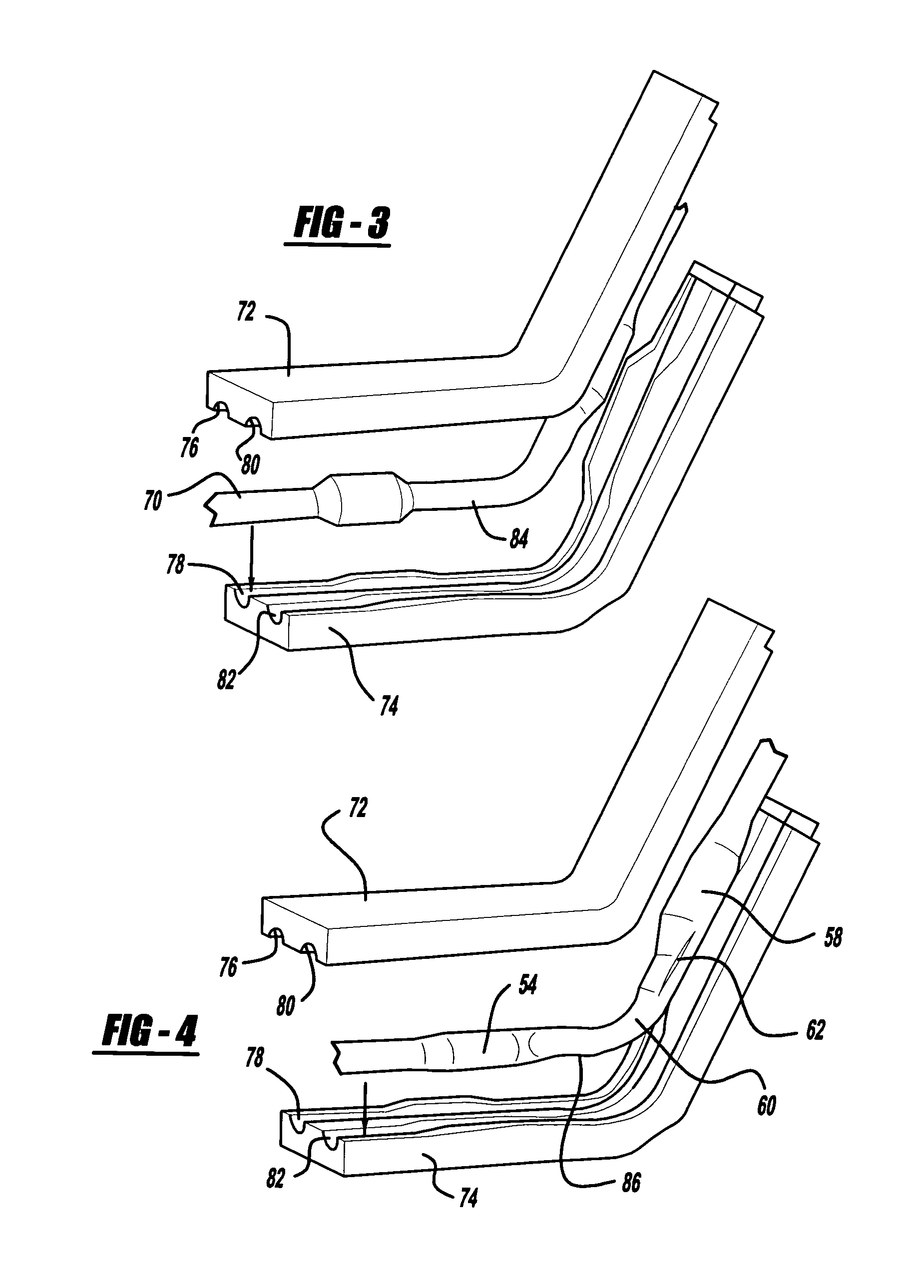 Method of progressive hydro-forming of tubular members