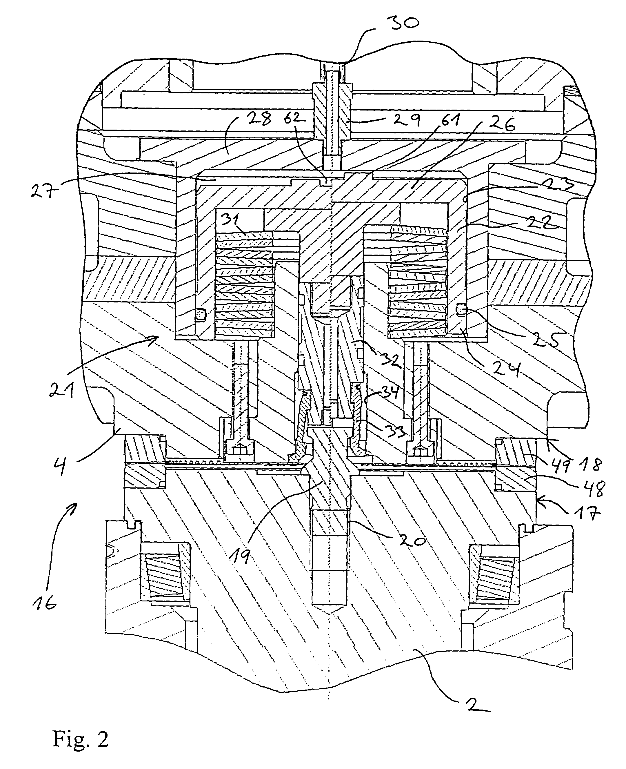 Rotary tablet press