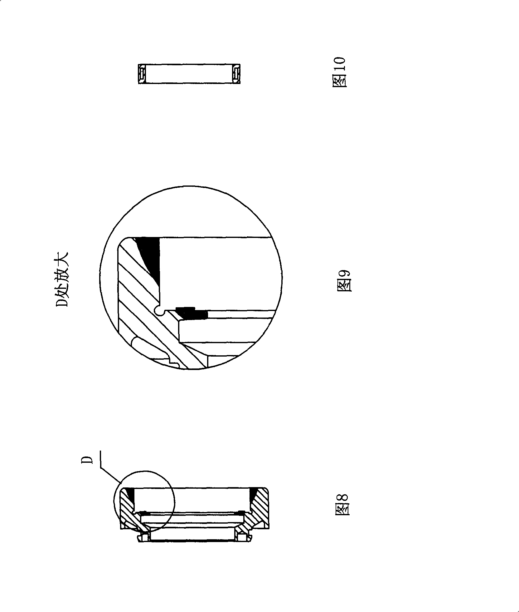 Heavy-duty car direction converter bearing and its manufacturing technique